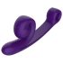 Snail Vibe Curve - 2u1 klitoralni vibrator (ljubičasti)