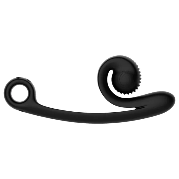 Snail Vibe Curve - 2u1 vibrator za klitoris (crni)