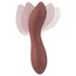 Smile - mini G-točka vibrator - fleksibilan - brončana boja
