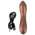 Smile - fleksibilni mini G-točka vibrator (bronca)