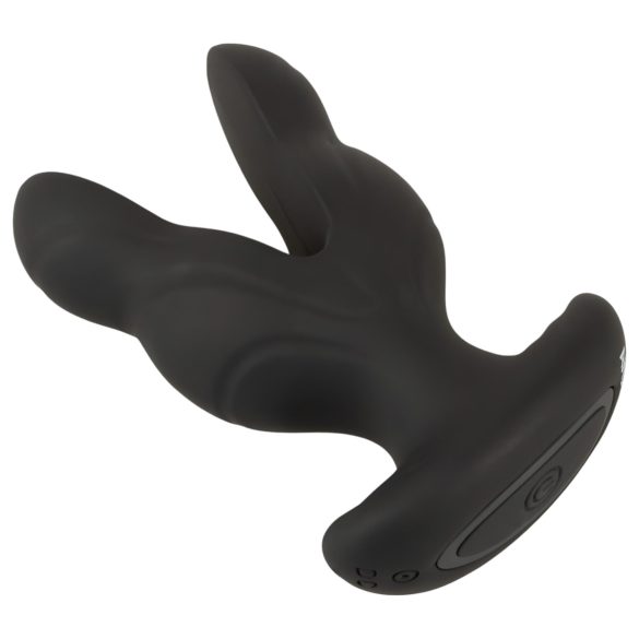 ANOS - dvoglavi analni vibrator (crni)