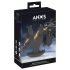 ANOS - dvoglavi analni vibrator (crni)