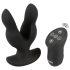 ANOS - dvoglavi analni vibrator (crni)