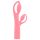 You2Toys Fabulous - punjivi vibrator s klitoralnim nastavkom (pink)