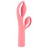 You2Toys Fabulous - punjivi vibrator s klitoralnim nastavkom (pink)