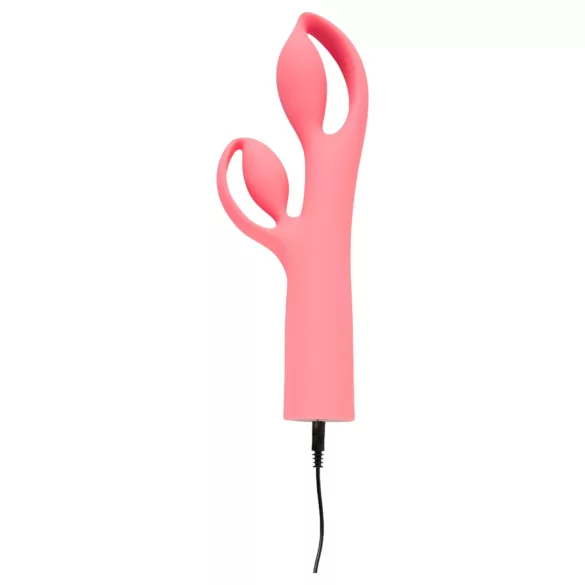 You2Toys Fabulous - vibrator s klitoralnim nastavkom - punjivi - roza