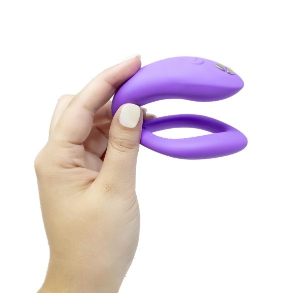 We-Vibe Sync O - vibrator za parove - pametan, punjiv - ljubičasta
