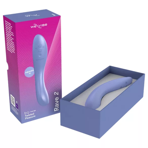We-Vibe Rave 2 - G-točka vibrator s punjivom baterijom - plavi