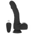 Naked Addiction - realistični vibrator s rotacijom i penetracijom - crni