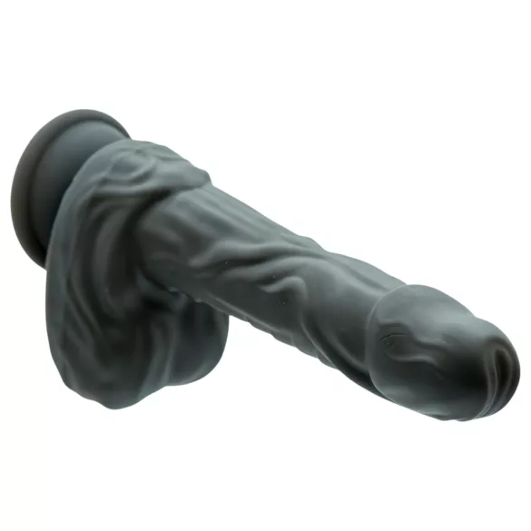 Naked Addiction - realistični vibrator s rotacijom i penetracijom - crni