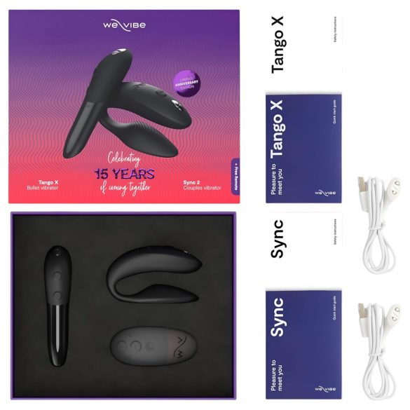 We-Vibe Collection - vibrator za parove set - crna