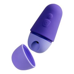   ROMP Free X - stimulator klitorisa na baterije, zračni valovi (ljubičasti)