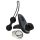 Womanizer Desire Blooms set - erotski set od 3 dijela (crni)