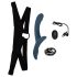 You2Toys - Prilagodljivi set vibratora (crno-plavi)