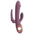 You2Toys - punjivi trostruki vibrator (ljubičasti)
