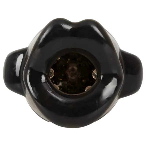 Stroker - masturbator s vakuumom i vibracijom - siva