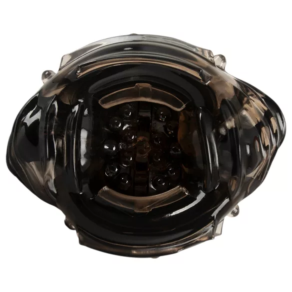 Stroker - masturbator s vakuumom i vibracijom - siva