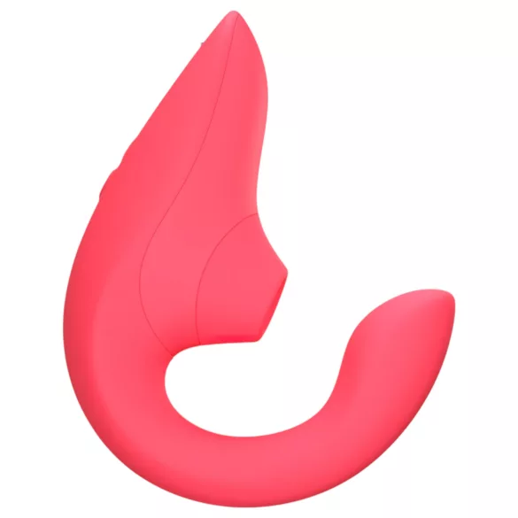 Womanizer Blend - vibrator za G-točku i klitoralni stimulator (koraljni)