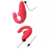 Womanizer Blend - vibrator za G-točku i klitoralni stimulator (koraljni)