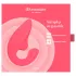 Womanizer Blend - vibrator za G-točku i klitoralni stimulator (koraljni)