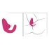 Womanizer Blend - G-točka vibrator i klitoralni stimulans (roza)