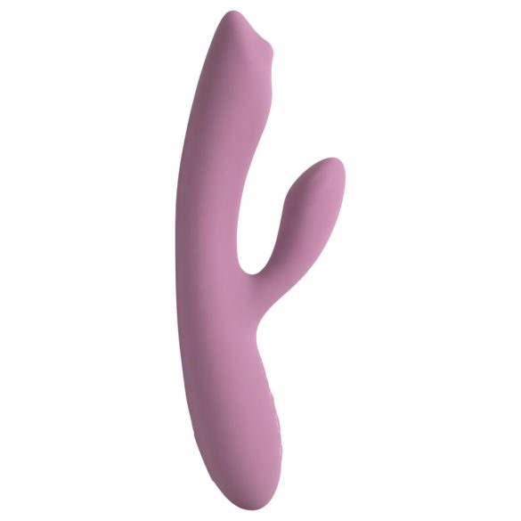 Svakom Trysta Neo - vibrator s kuglicama i klitoralnim nastavkom (roza)