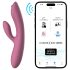Svakom Trysta Neo - vibrator s kuglicama i klitoralnim nastavkom (roza)