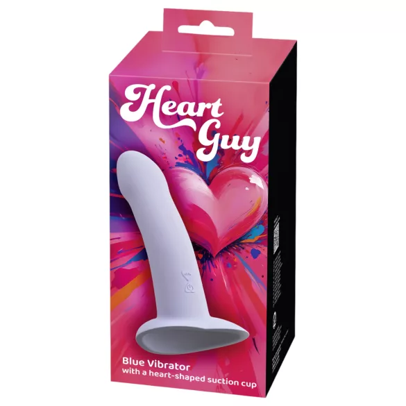 You2Toys - Vibrator u obliku srca - plava boja