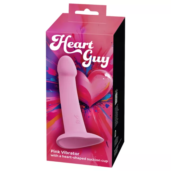You2Toys - vibrator u obliku srca - pink