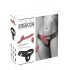 You2Toys - crveni strap-on vibrator set