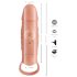 Realistixxx - vibrirajući prstenasti penis rukav (natur)