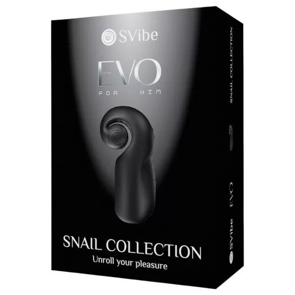 SVibe EVO - vodootporni masturbator - punjivi - crni