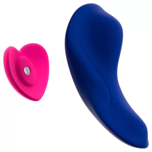 Smile - vibrator za gaćice s daljinskim upravljačem - plavi