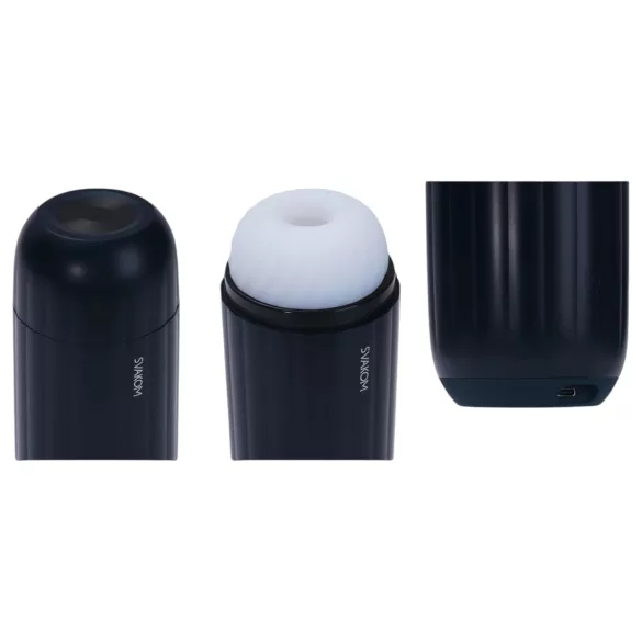 Svakom Sam Neo 2 - muški masturbator s aplikacijom - crno-bijeli