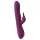 Javida - vibrator s potiskivanjem i rotirajućim kuglicama 3u1 - ljubičasti