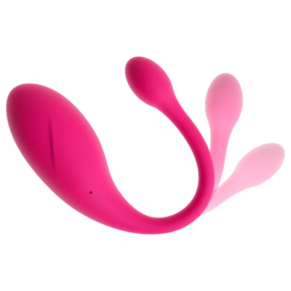 Beau Coeur Koral - vibracijsko jaje s daljinskim upravljačem - pink