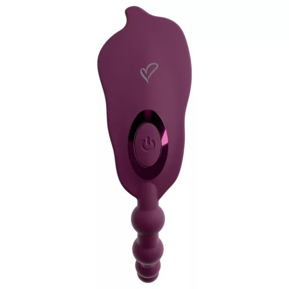 Beau Coeur Ariva - vibrator za gaćice 3u1 - ljubičasta