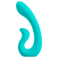 Beau Coeur Naira - vibrator za G-točku i klitoris - zelena