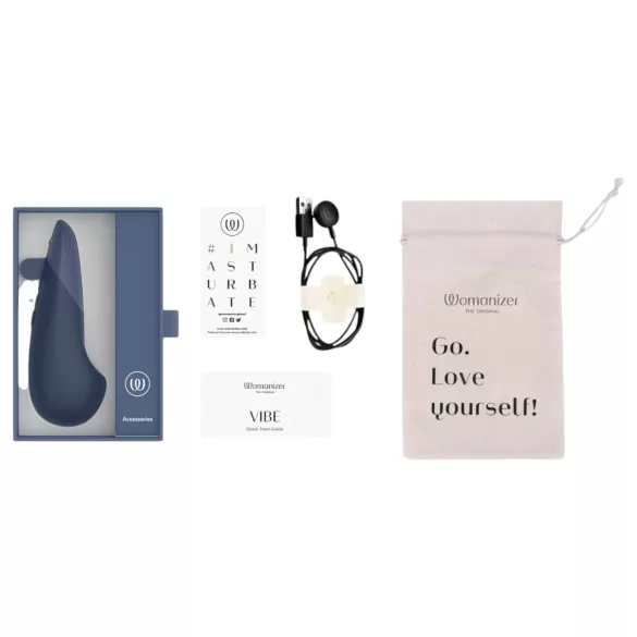Womanizer Vibe - vibrator za klitoris - plava