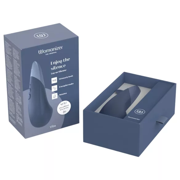 Womanizer Vibe - vibrator za klitoris - plava