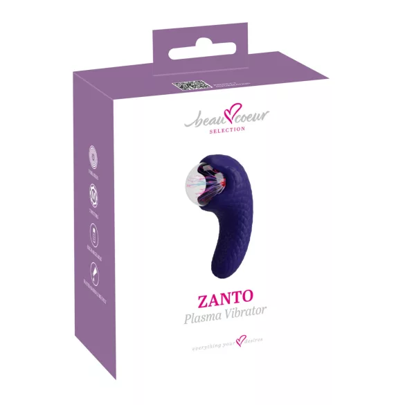 Beau Coeur Zanto - plazma vibrator - plava boja