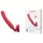 LOVENSE Mission 2 - pametni vibrator s vakuumskim držačem (crveni)