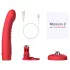 LOVENSE Mission 2 - pametni vibrator s vakuumskim držačem (crveni)