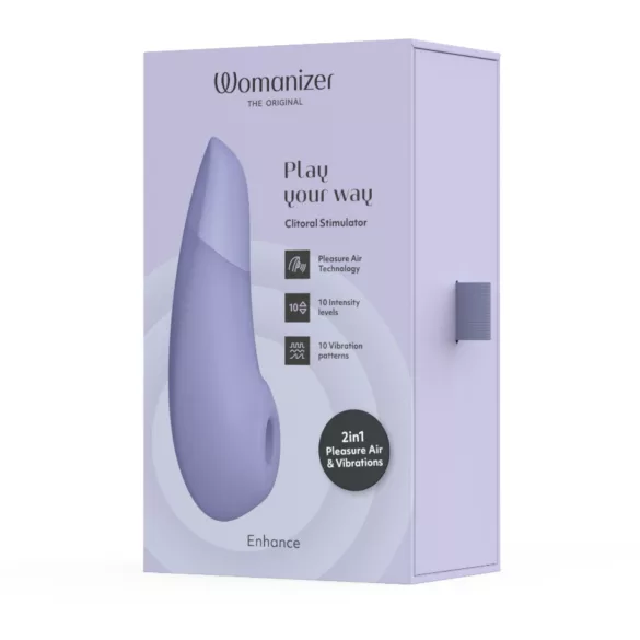 Womanizer Enhance - stimulator klitorisa s valovima zraka (ljubičasti)