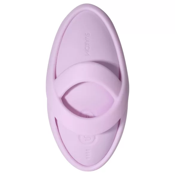 Svakom - Vibrator za prst - pametni, USB punjenje, silikon, roza