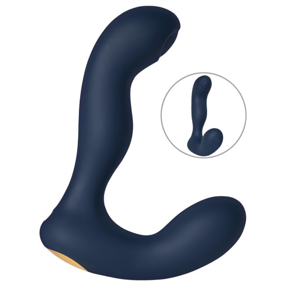 Svakom Iker Neo - interaktivni, pulsirajući analni vibrator (plavi)