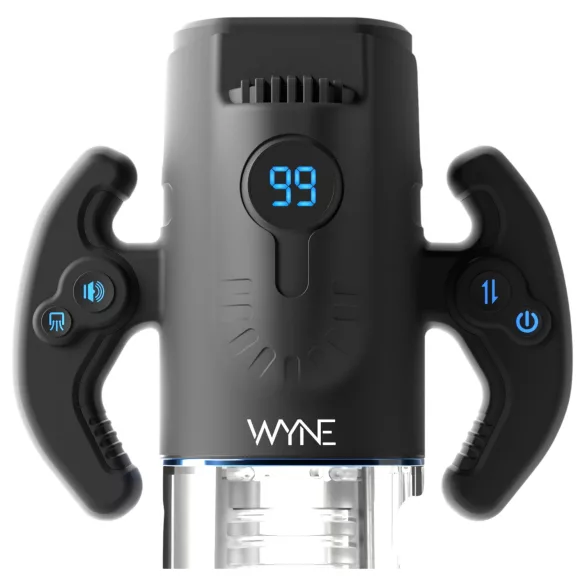 WYNE 11 - automatski muški masturbator - crna