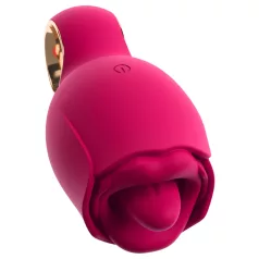   You2Toys Oral Fun - vibrator za klitoris s jezičkom (ružičasti)