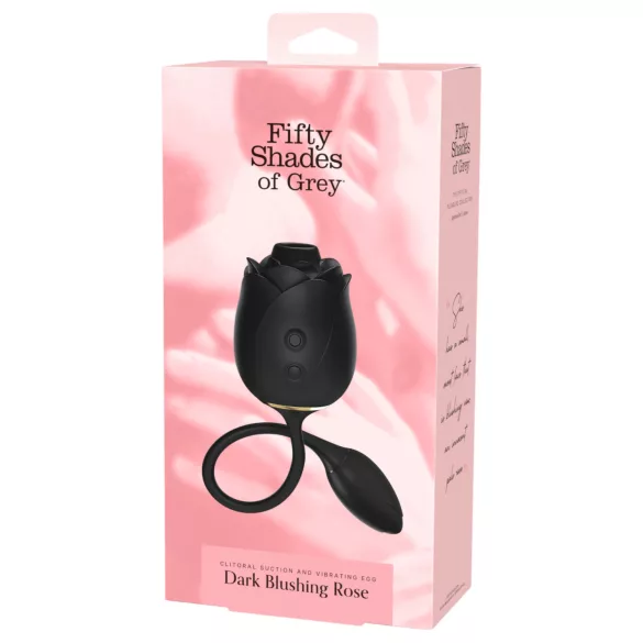 Fifty Shades of Grey - Vibrator za klitoris i vibro jaje - crna