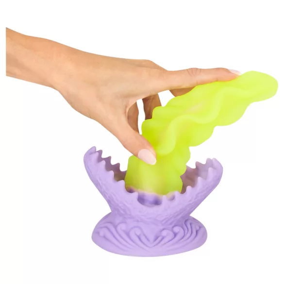 Beasty Cocks Passionate Plant - svjetleći dildo - zeleni